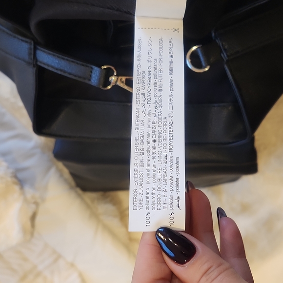Zara Backpack with Flap Zips Black - Picture 8 of 16